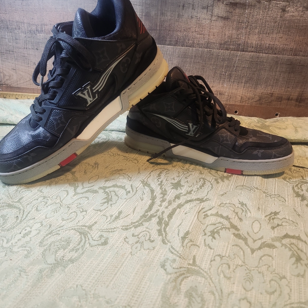 Louis Vuitton Trainer Eclipse Mens Size 8 - Picture 5 of 7